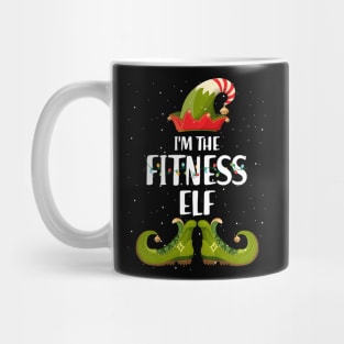 Im The Fitness Elf Christmas Mug